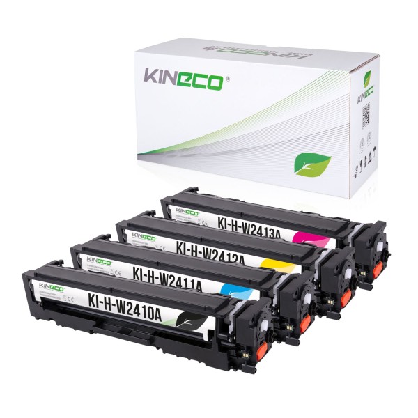 4 Toner kompatibel zu HP W2410A-W2413A XL