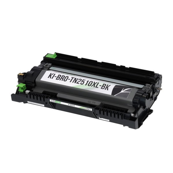 Toner und Trommel kompatibel zu Brother TN-2510XL / DR-2510 Schwarz