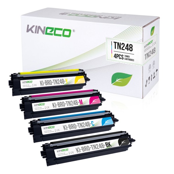 4 Toner kompatibel zu Brother TN-248 XL